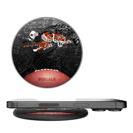 Cincinnati Bengals 15W Wireless Charger Historic Legendary