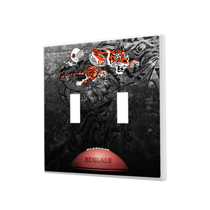 Bengals Hidden-Screw Light Switch Plate Historic Legendary