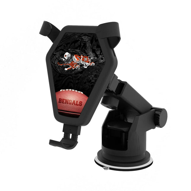 Cincinnati Bengals Wireless Car Charger Historic Legendary