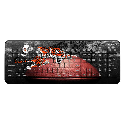 Cincinnati Bengals Wireless USB Keyboard Historic Legendary