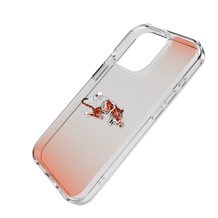 Bengals Clear Phone Case Historic Linen for iPhone