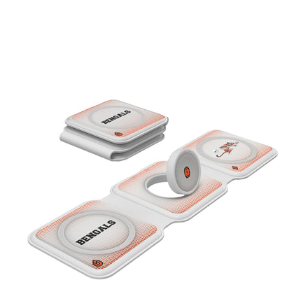 Cincinnati Bengals Foldable 3 in 1 Charger Historic Linen