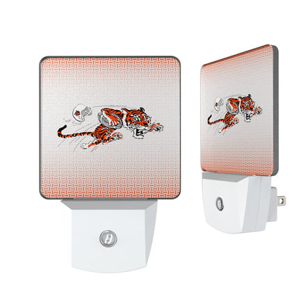 Cincinnati Bengals Night Light 2-Pack Historic Linen