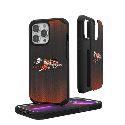 Bengals Rugged Phone Case Historic Linen for iPhone