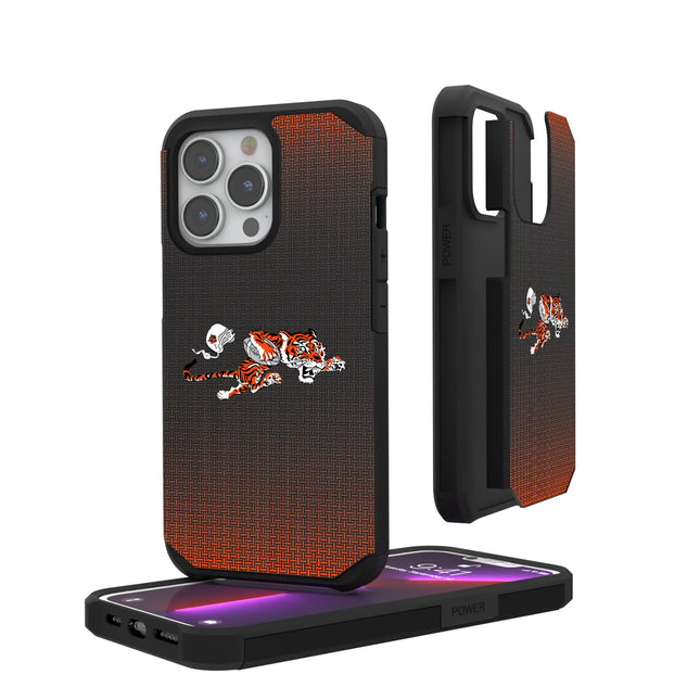 Bengals Rugged Phone Case Historic Linen for iPhone