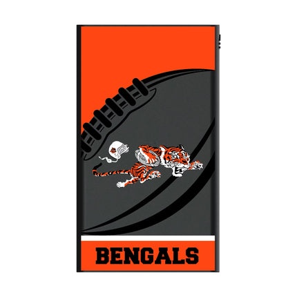 Cincinnati Bengals 5000mAh Flat Powerbank Historic Passtime