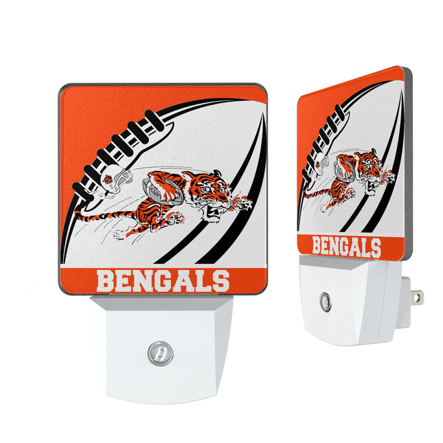 Cincinnati Bengals Night Light 2-Pack Historic Passtime