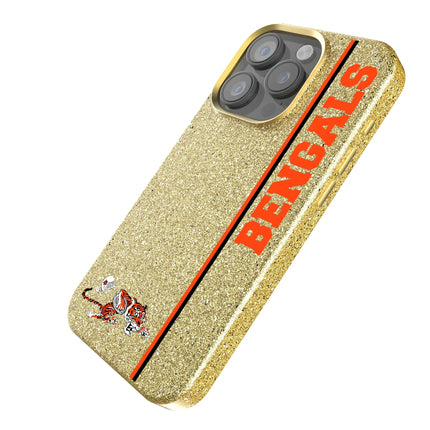 Bengals Bling Phone Case Historic Sidebar for iPhone