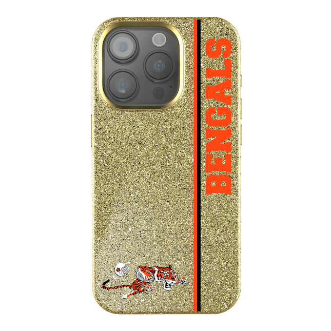 Bengals Bling Phone Case Historic Sidebar for iPhone