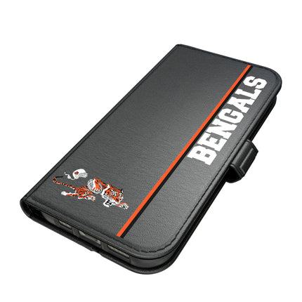Cincinnati Bengals Historic Collection Sidebar Folio 2.0 Case for Apple iPhone