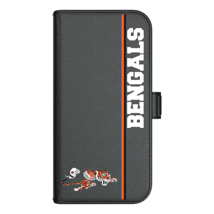 Cincinnati Bengals Historic Collection Sidebar Folio 2.0 Case for Apple iPhone