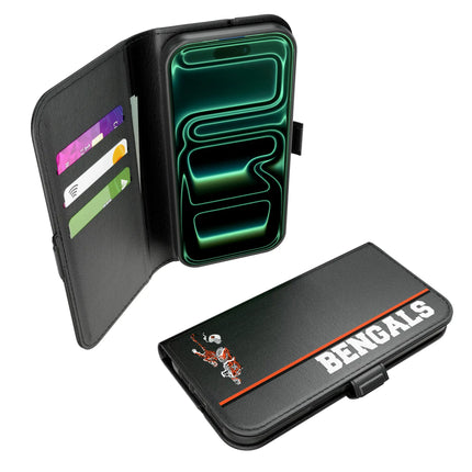 Cincinnati Bengals Historic Collection Sidebar Folio 2.0 Case for Apple iPhone