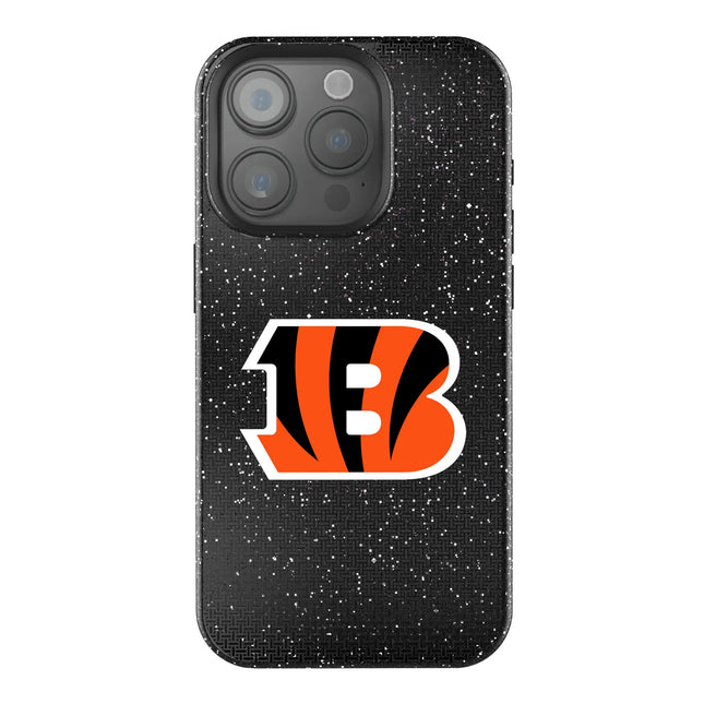 Cincinnati Bengals Black Bling Phone Case Linen for iPhone