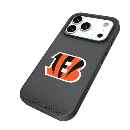 Cincinnati Bengals Linen Bump Phone Case for Apple iPhone