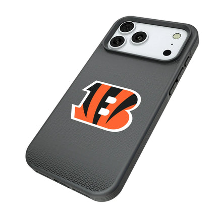 Cincinnati Bengals Linen Bump Phone Case for Apple iPhone