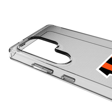Cincinnati Bengals Clear Phone Case Linen for Samsung Galaxy