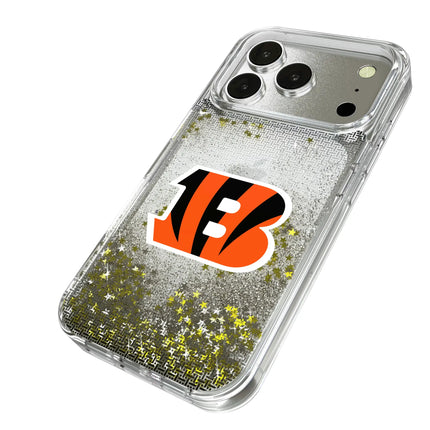 Cincinnati Bengals Glitter Phone Case Linen for iPhone