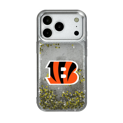 Cincinnati Bengals Glitter Phone Case Linen for iPhone
