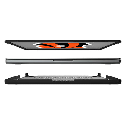 Cincinnati Bengals Laptop Case for MacBook Linen