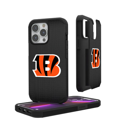 Cincinnati Bengals Rugged Phone Case Linen for iPhone