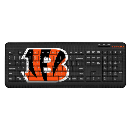 Cincinnati Bengals Wireless USB Keyboard Linen
