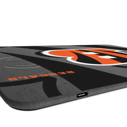 Bengals 15W Wireless Charger & Mouse Pad Monocolor