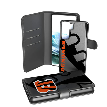 Cincinnati Bengals Wallet Phone Case Monocolor for iPhone