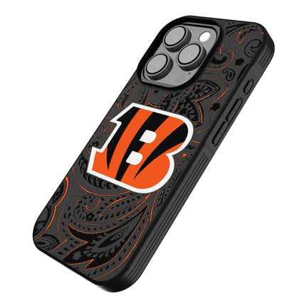 Cincinnati Bengals Bump Phone Case Paisley for iPhone