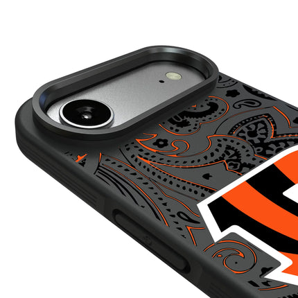 Cincinnati Bengals Bump Phone Case Paisley for iPhone