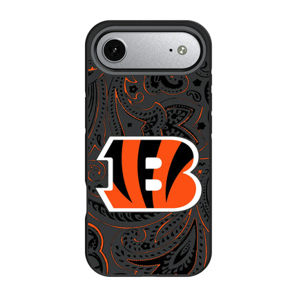 Cincinnati Bengals Bump Phone Case Paisley for iPhone
