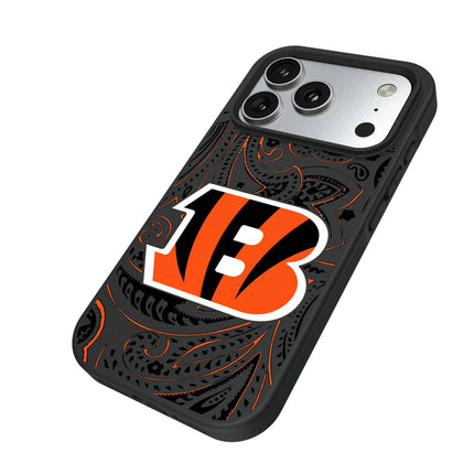 Cincinnati Bengals Bump Phone Case Paisley for iPhone