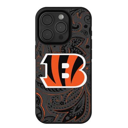 Cincinnati Bengals Bump Phone Case Paisley for iPhone