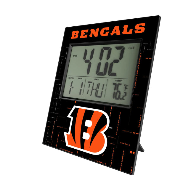 Cincinnati Bengals Wall Clock Quadtile