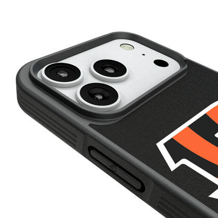 Cincinnati Bengals Stripe Bump Phone Case for Apple iPhone