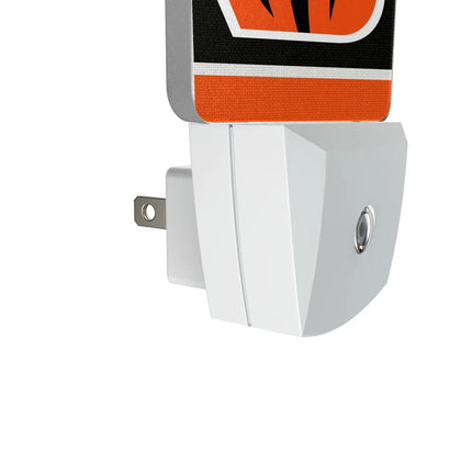 Cincinnati Bengals Night Light 2-Pack Stripe