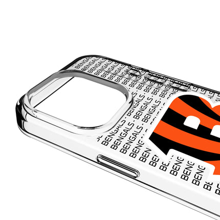 Cincinnati Bengals Clear Phone Case Text for iPhone