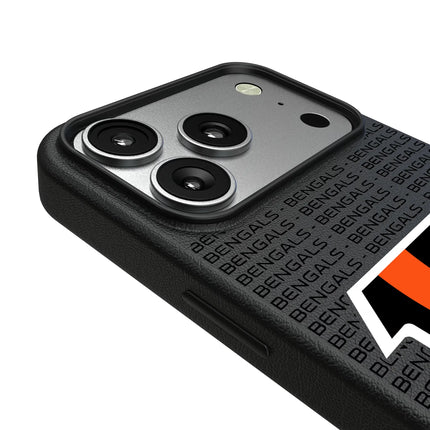 Cincinnati Bengals MagSafe Phone Case Text for iPhone