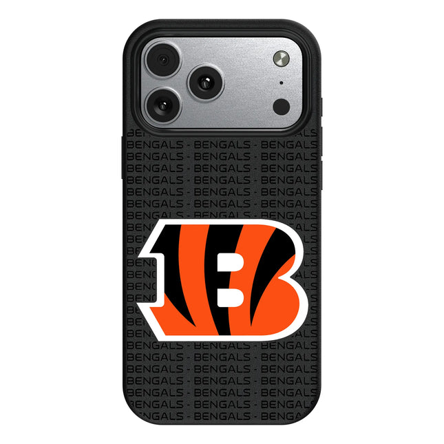 Cincinnati Bengals MagSafe Phone Case Text for iPhone