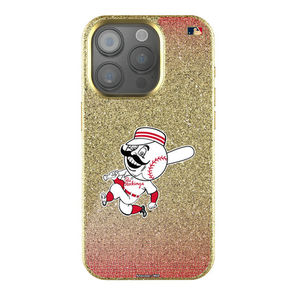 Cincinnati Reds 1953-1967 - Cooperstown Collection Linen Bling Phone Case for Apple iPhone