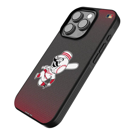 Cincinnati Reds 1953-1967 - Cooperstown Collection Linen Bump Phone Case for Apple iPhone
