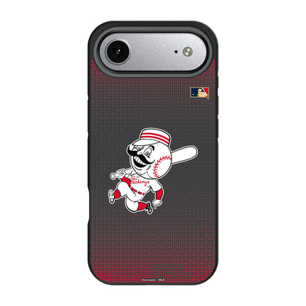 Cincinnati Reds 1953-1967 - Cooperstown Collection Linen Bump Phone Case for Apple iPhone