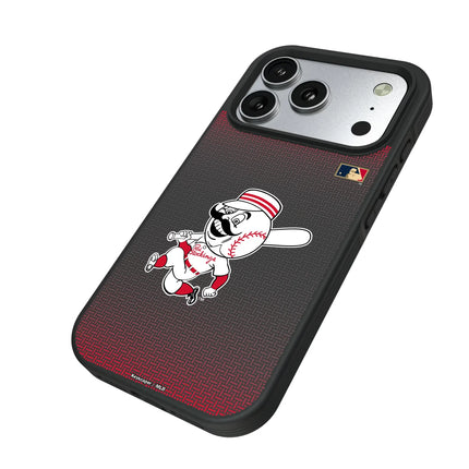Cincinnati Reds 1953-1967 - Cooperstown Collection Linen Bump Phone Case for Apple iPhone