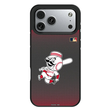 Cincinnati Reds 1953-1967 - Cooperstown Collection Linen Bump Phone Case for Apple iPhone