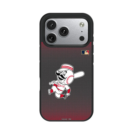 Cincinnati Reds 1953-1967 - Cooperstown Collection Linen Bump Phone Case for Apple iPhone