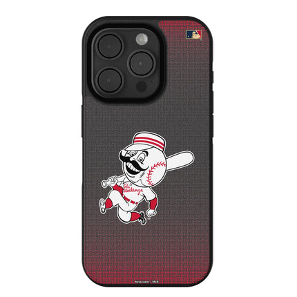 Cincinnati Reds 1953-1967 - Cooperstown Collection Linen Bump Phone Case for Apple iPhone