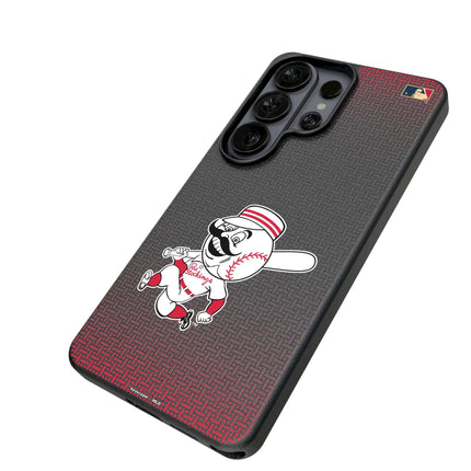 Cincinnati Reds 1953-1967 - Cooperstown Collection Linen MagSafe Compatible Phone Case for Samsung Galaxy