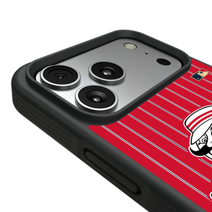 Cincinnati Reds 1953-1967 - Cooperstown Collection Pinstripe Bump Phone Case for Apple iPhone