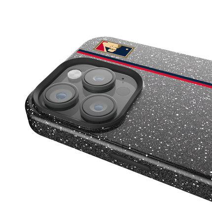 Cincinnati Reds 1953-1967 - Cooperstown Collection Sidebar Black Bling Phone Case for Apple iPhone
