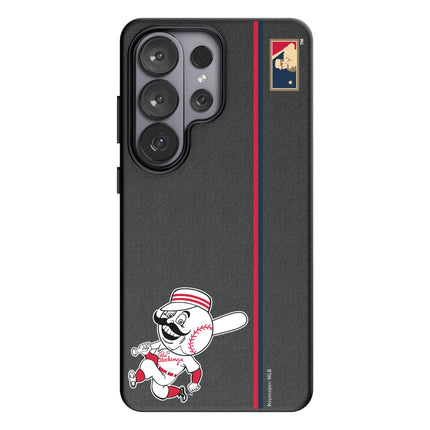 Cincinnati Reds 1953-1967 - Cooperstown Collection Sidebar MagSafe Compatible Phone Case for Samsung Galaxy