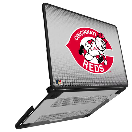 Cincinnati Reds 1974-1992 - Cooperstown Collection Linen Laptop Case for Apple MacBook